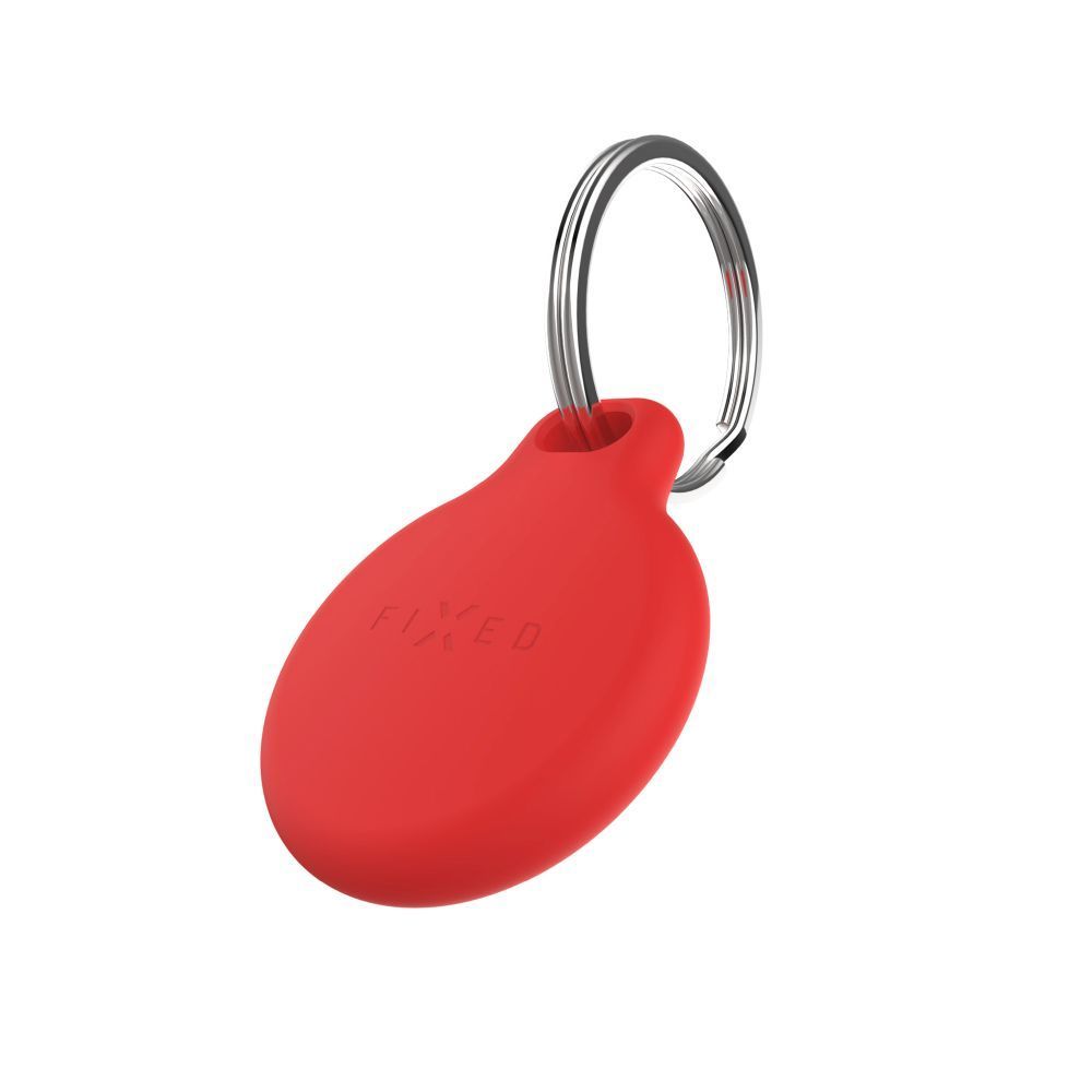 FIXED Silky szilikon tok Apple AirTag-hez, piros FIXED Silky szilikon tok Apple AirTag-hez, piros