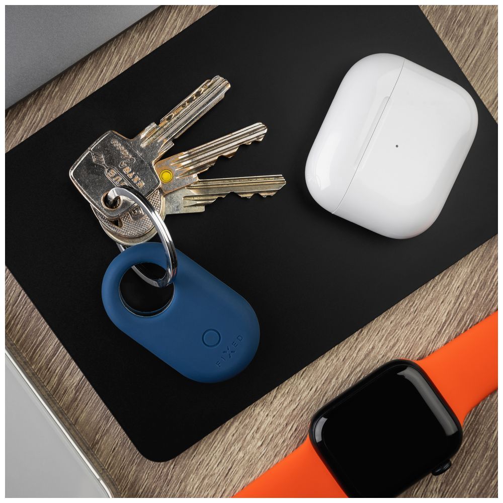 FIXED Silky szilikon tok Samsung SmartTag2-höz, fekete FIXED Silky szilikon tok Samsung SmartTag2-höz, fekete