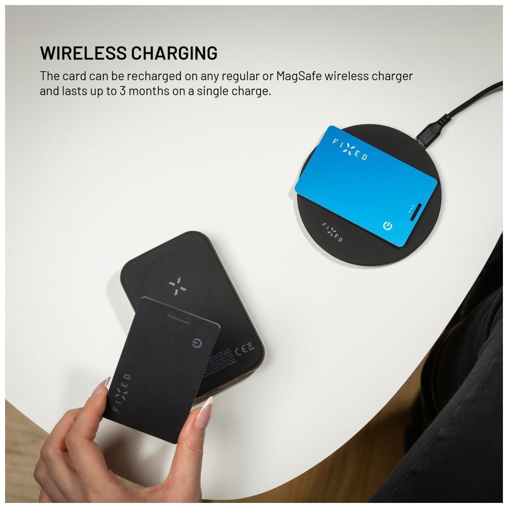 FIXED intelligens helymeghatározó kártya, kék FIXED intelligens helymeghatározó kártya, kék