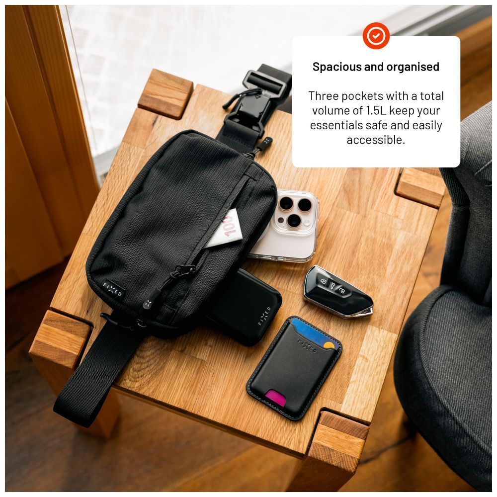 FIXED övtáska, fekete