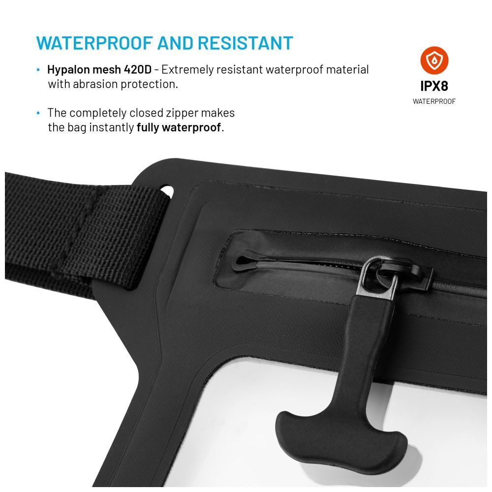 FIXED vízálló övtáska, fekete FIXED vízálló övtáska, fekete