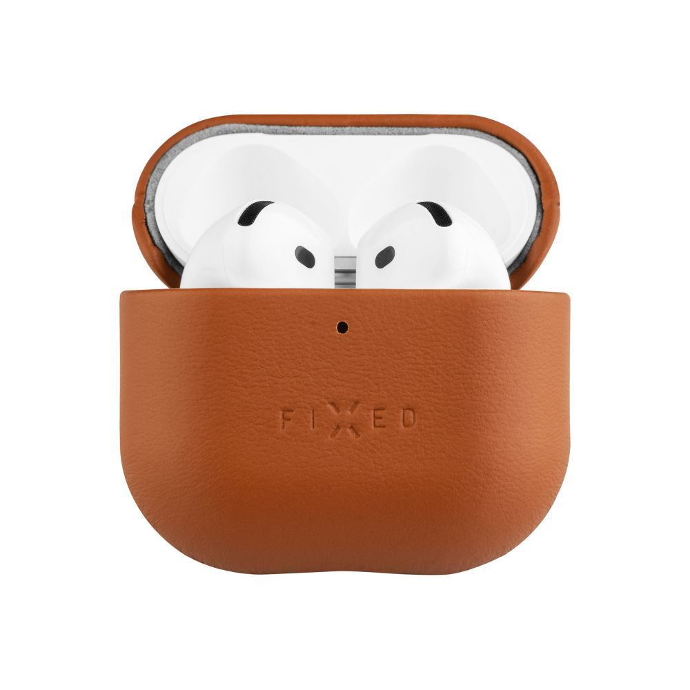 FIXED PodsLeather Apple Airpods 4-hez barna FIXED PodsLeather Apple Airpods 4-hez barna