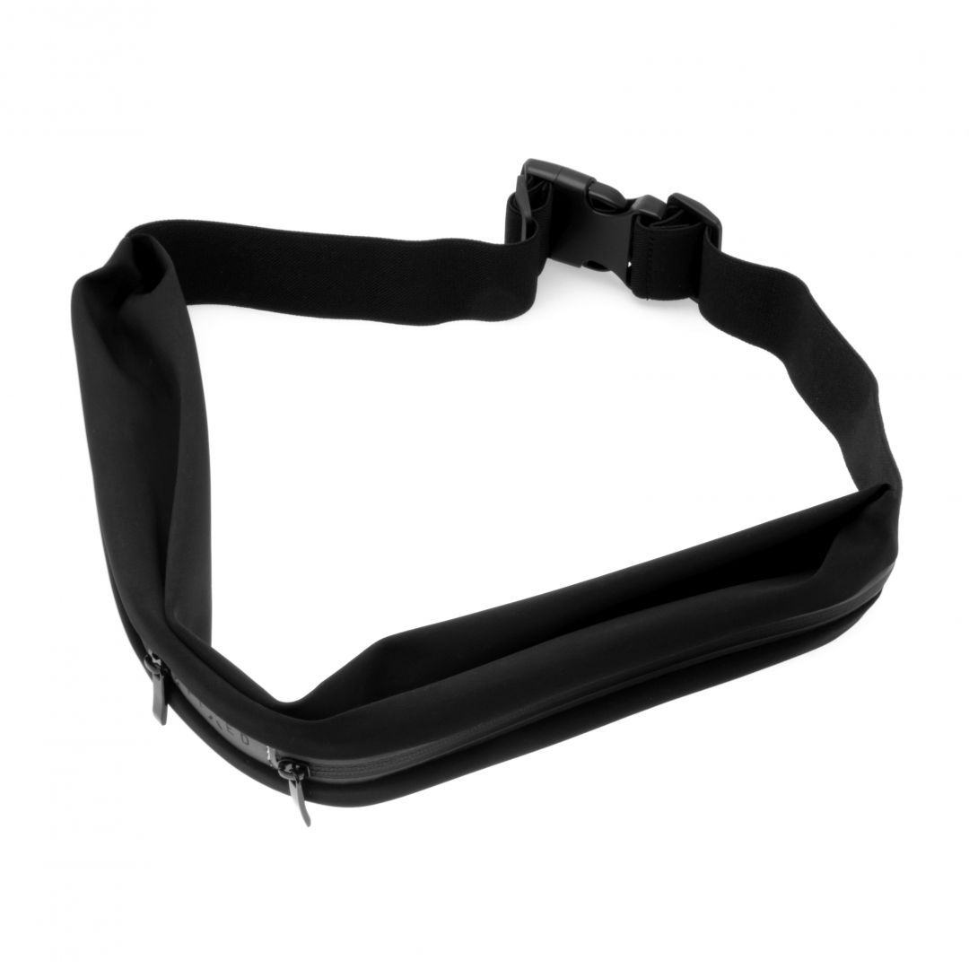 FIXED Futóöv / Sporttáska, univerzális, Sportbelt Duo, két zsebbel, fekete FIXED Futóöv / Sporttáska, univerzális, Sportbelt Duo, két zsebbel, fekete