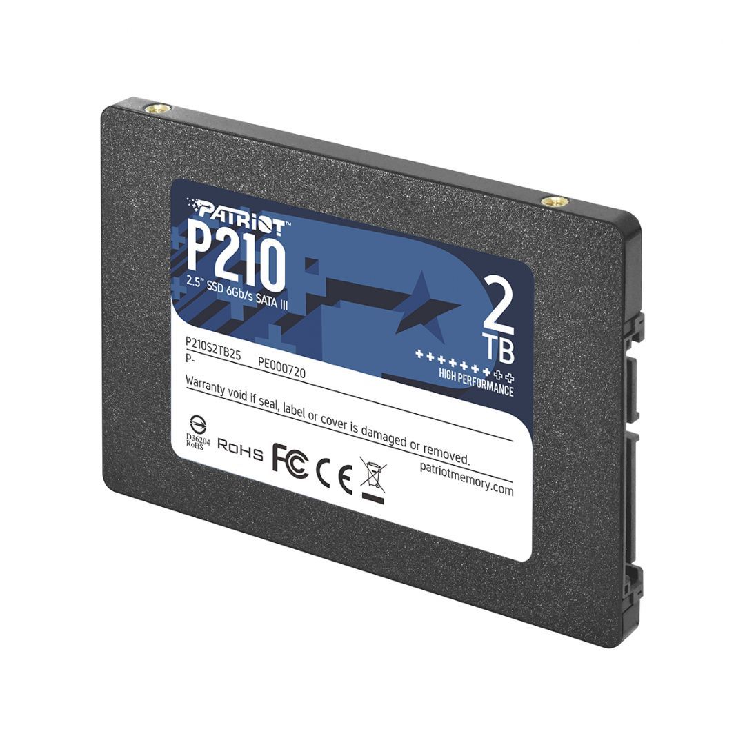 Patriot 2TB 2,5" SATA3 P210 Patriot 2TB 2,5" SATA3 P210