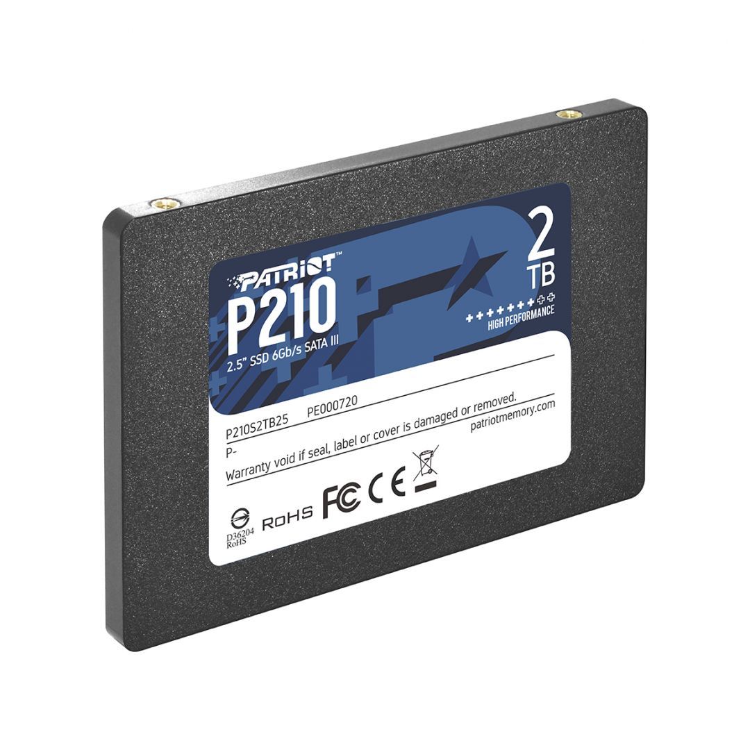 Patriot 2TB 2,5" SATA3 P210 Patriot 2TB 2,5" SATA3 P210