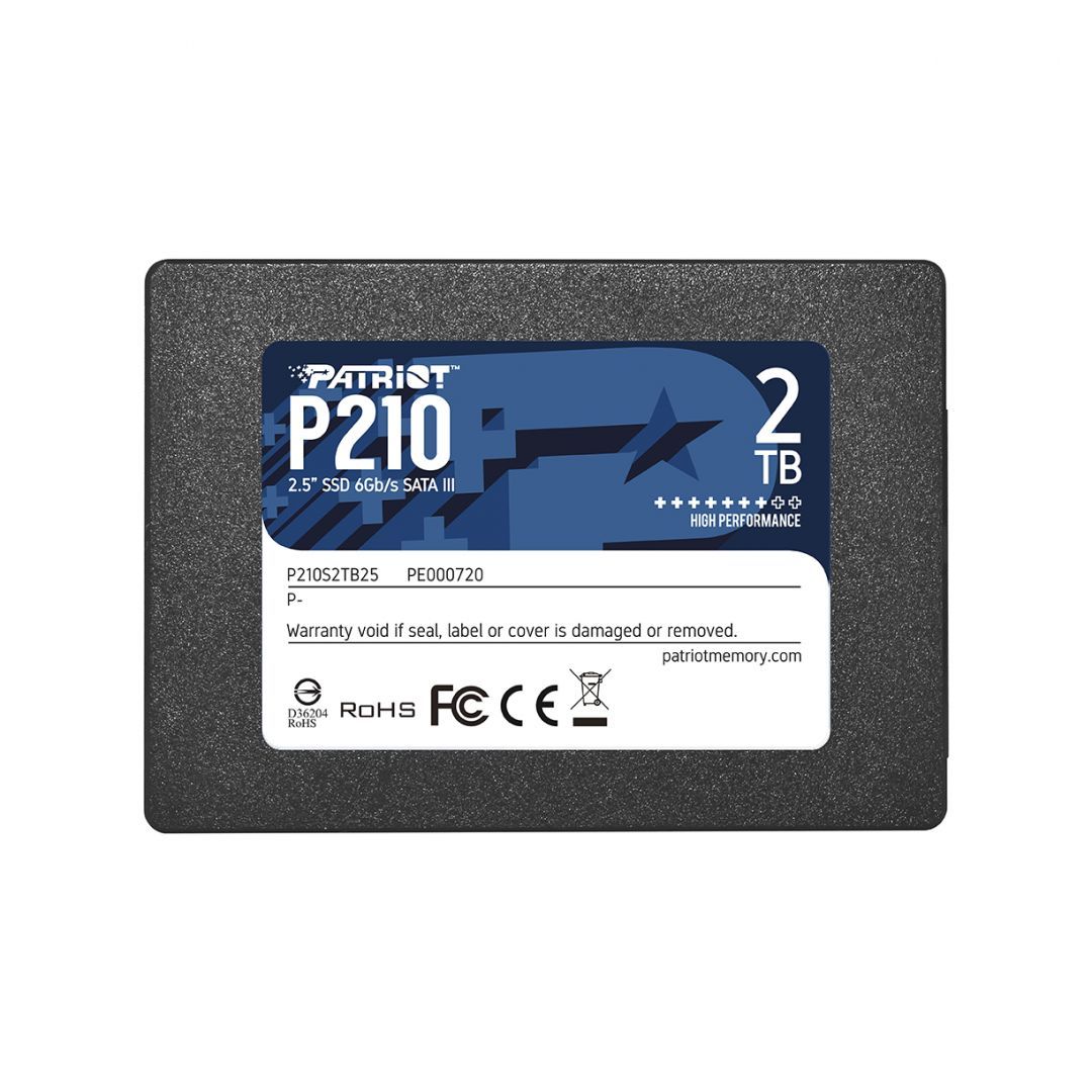 Patriot 2TB 2,5" SATA3 P210 Patriot 2TB 2,5" SATA3 P210