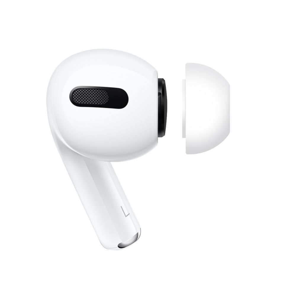 FIXED szilikon fülharang Apple Airpods Pro-hoz, 2 szett/csomag, XS méret fehér