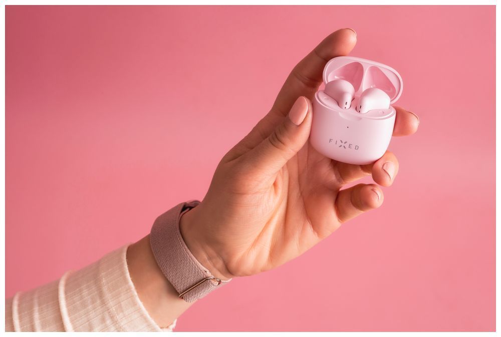 FIXED Pods TWS mikrofonos sztereó fülhallgató, rózsaszín, FIXPDS-PI FIXED Pods TWS mikrofonos sztereó fülhallgató, rózsaszín, FIXPDS-PI