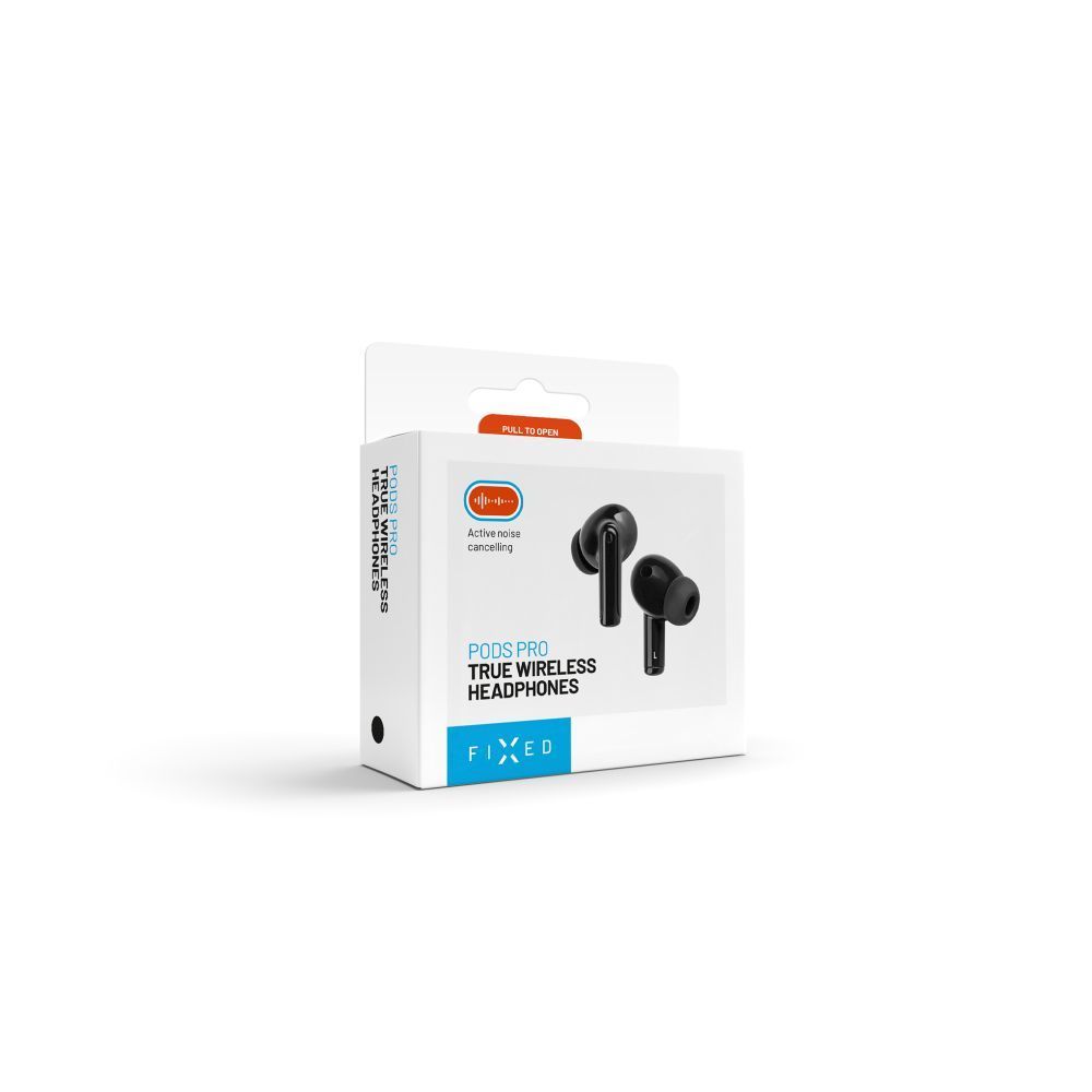 FIXED vezeték nélküli fejhallgató, Bluetooth 5.3, fekete FIXED vezeték nélküli fejhallgató, Bluetooth 5.3, fekete