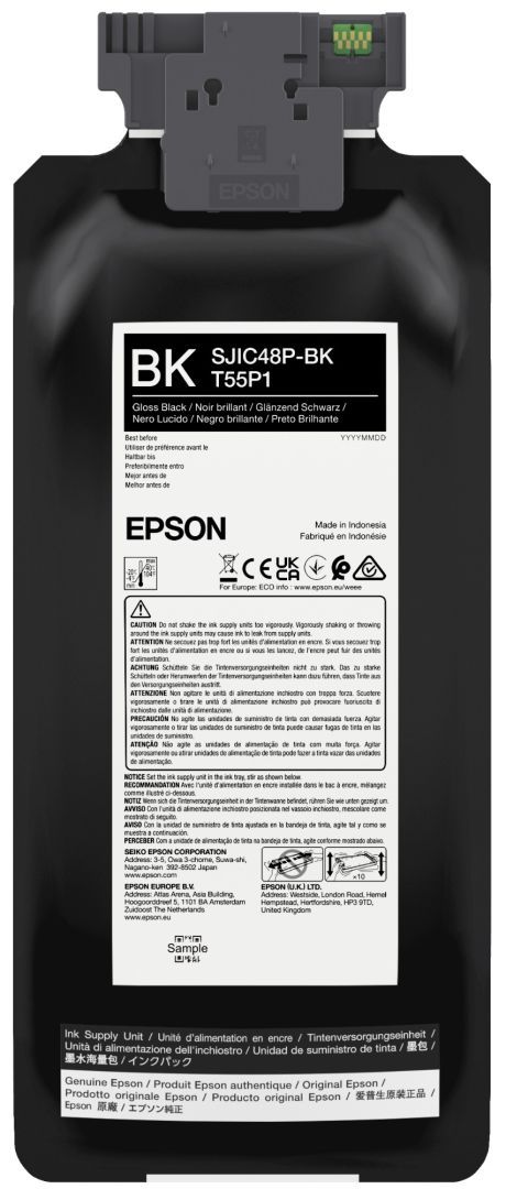 Epson T55P1 Black tintapatron Epson T55P1 Black tintapatron