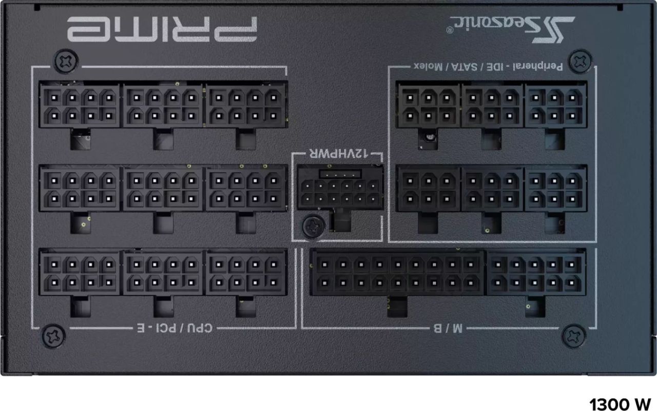 Seasonic 1300W 80+ Titanium Prime TX ATX 3.0 Seasonic 1300W 80+ Titanium Prime TX ATX 3.0