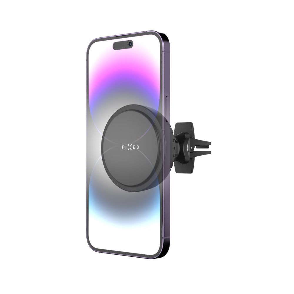 FIXED MagCool autós mágneses vezetéknélküli töltő és telefontartó telefonhűtéssel, MagSafe támogatás, fekete, FIXMCO-BK FIXED MagCool autós mágneses vezetéknélküli töltő és telefontartó telefonhűtéssel, MagSafe támogatás, fekete, FIXMCO-BK