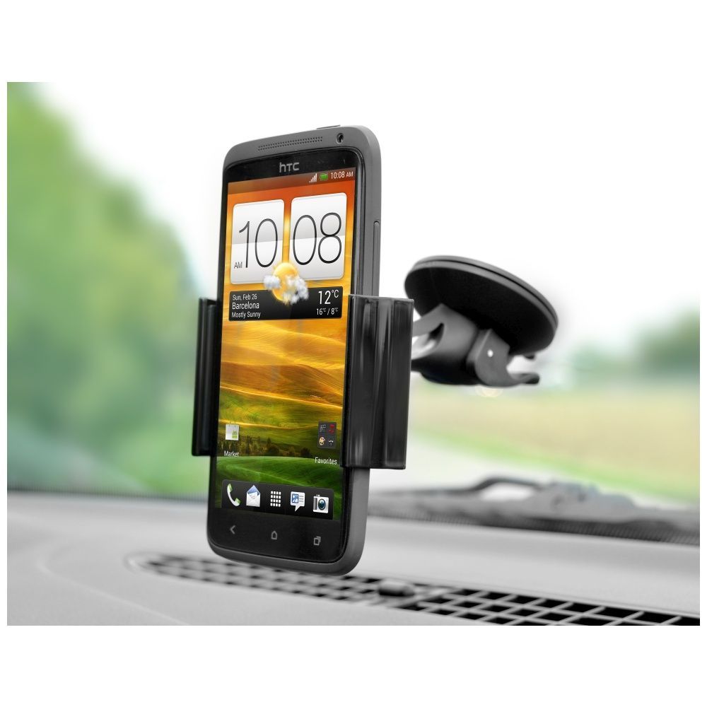 FIXED Univerzális autós telefontartó műszerfalra vagy szélvédőre rögzíthető, fekete FIXED Univerzális autós telefontartó műszerfalra vagy szélvédőre rögzíthető, fekete