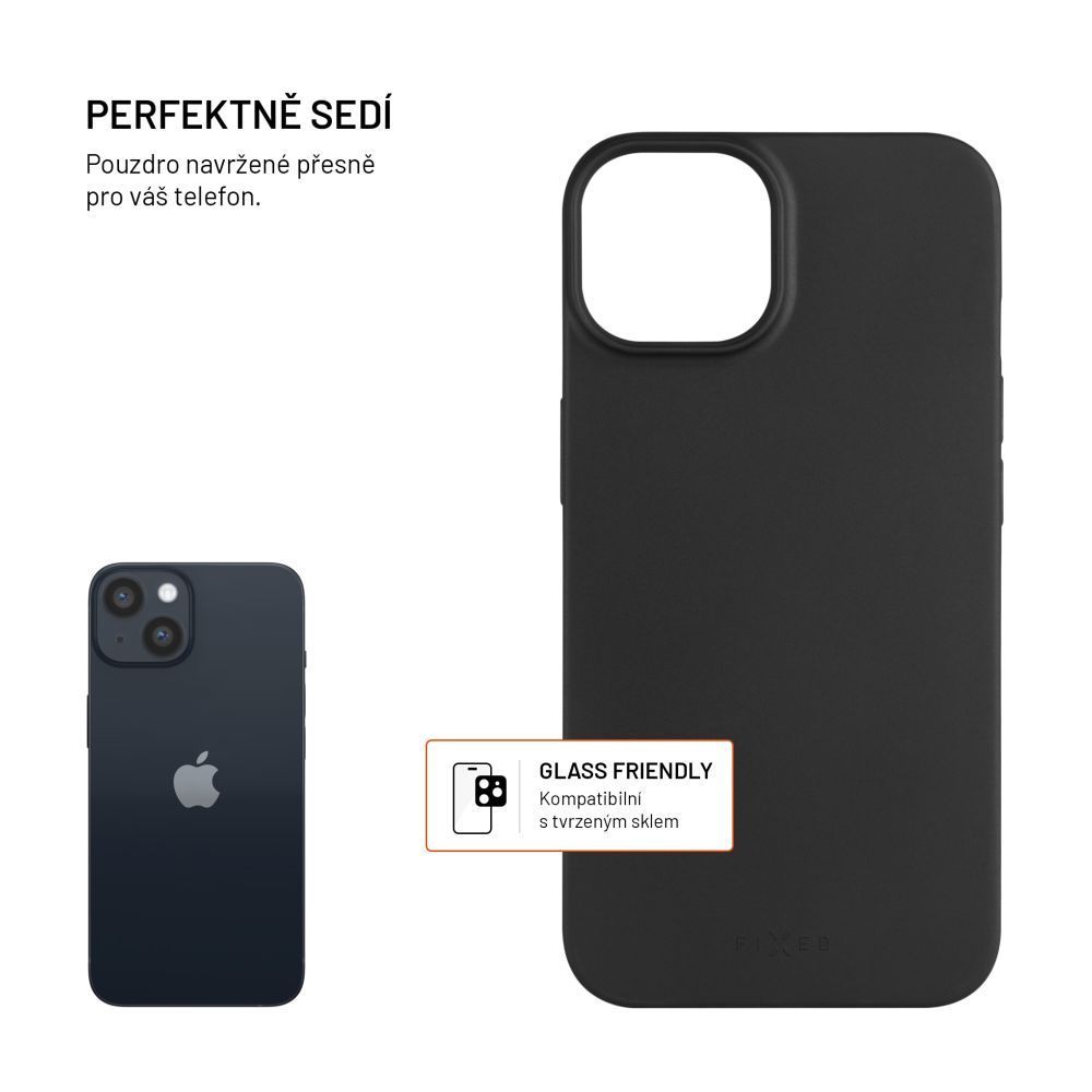 FIXED Restory TPU tok Apple iphone 14 készülékhez, fekete