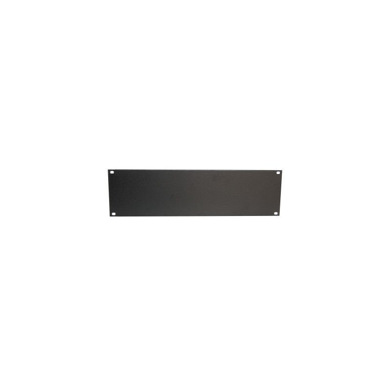 WP Rack Blanc Panel 3U Black