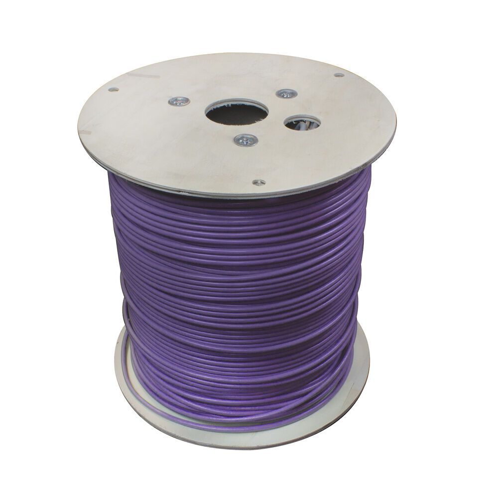 ACT CAT6A U-UTP Installation cable 500m Purple ACT CAT6A U-UTP Installation cable 500m Purple
