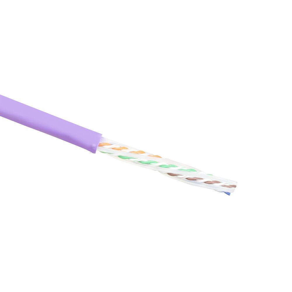 ACT CAT6A U-UTP Installation cable 500m Purple ACT CAT6A U-UTP Installation cable 500m Purple