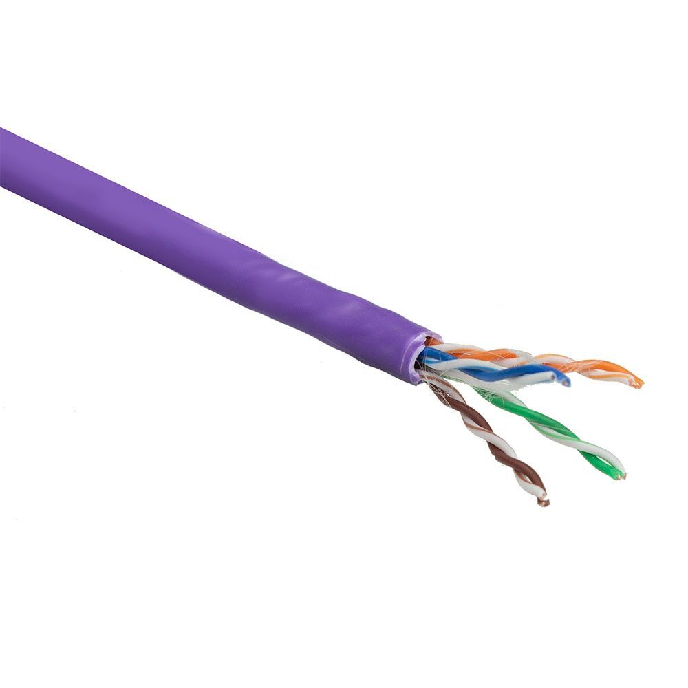 ACT CAT6 U-UTP Installation cable 305m Purple ACT CAT6 U-UTP Installation cable 305m Purple
