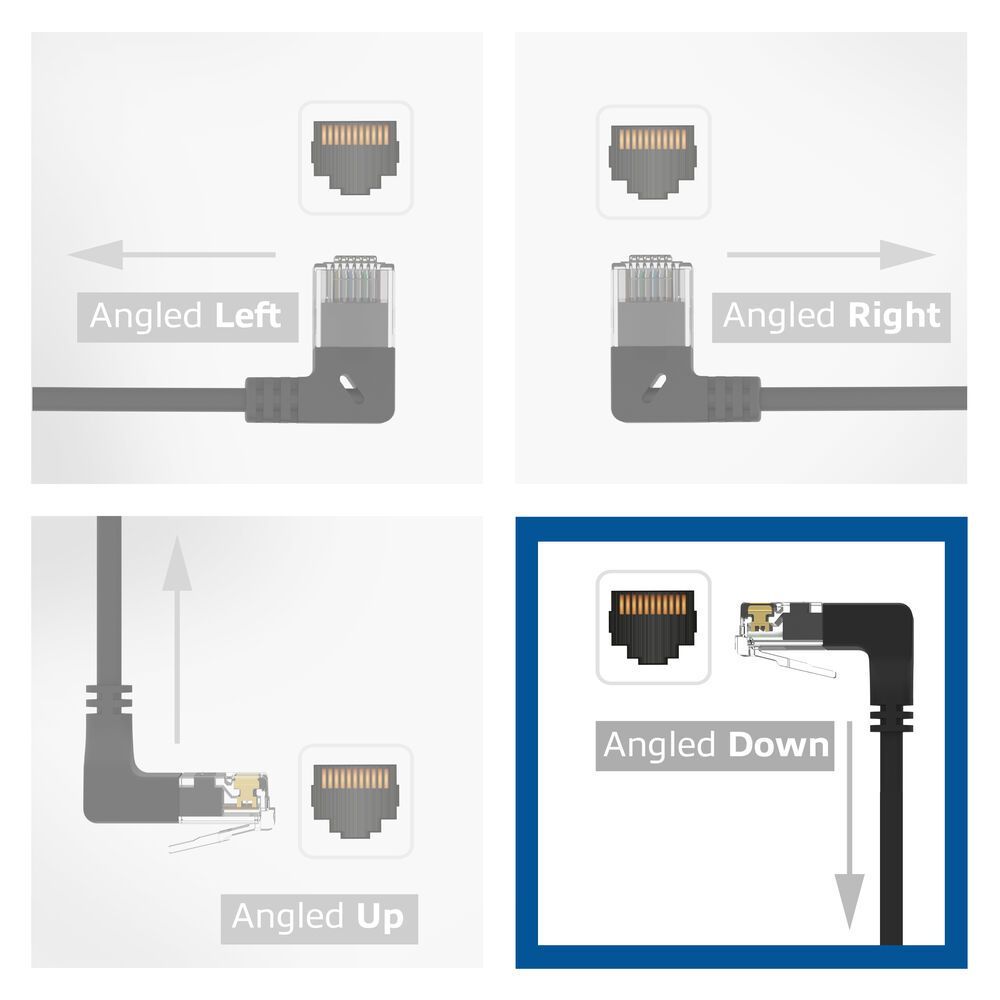 ACT CAT6A U-UTP Patch Cable 2m Black ACT CAT6A U-UTP Patch Cable 2m Black