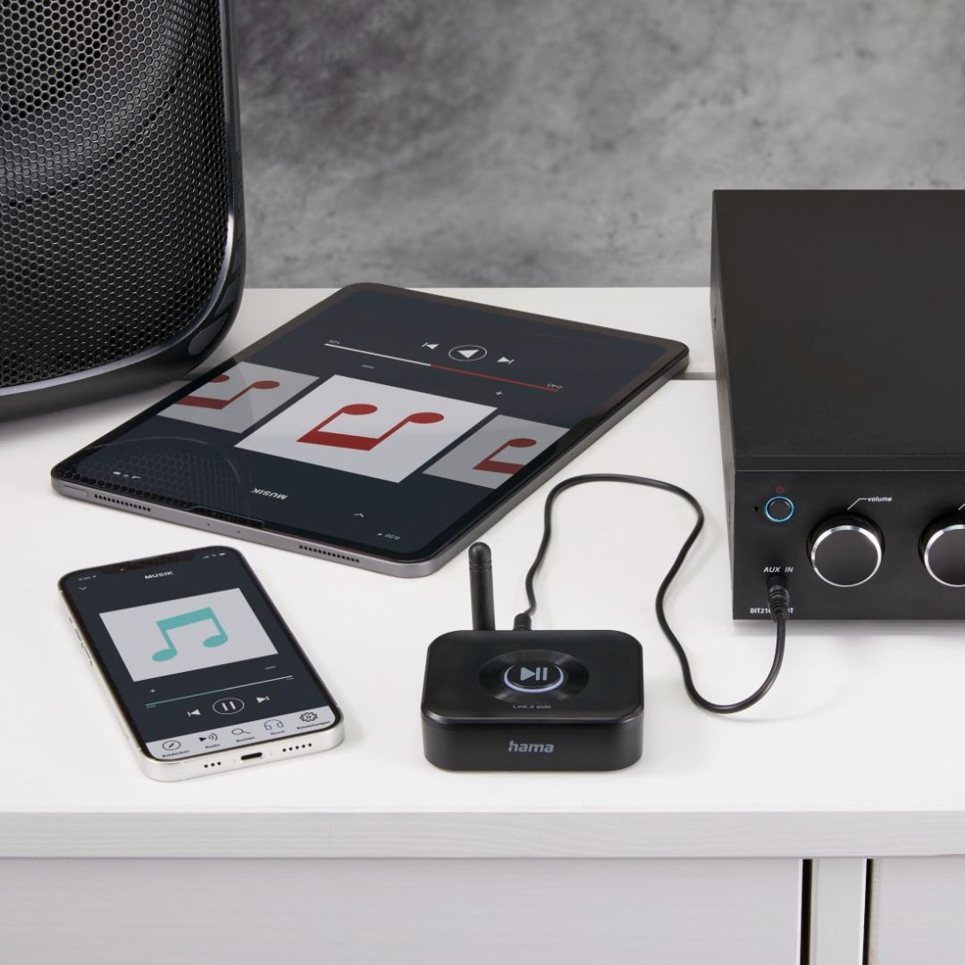 Hama Link it To Audio Adapter Black Hama Link it To Audio Adapter Black