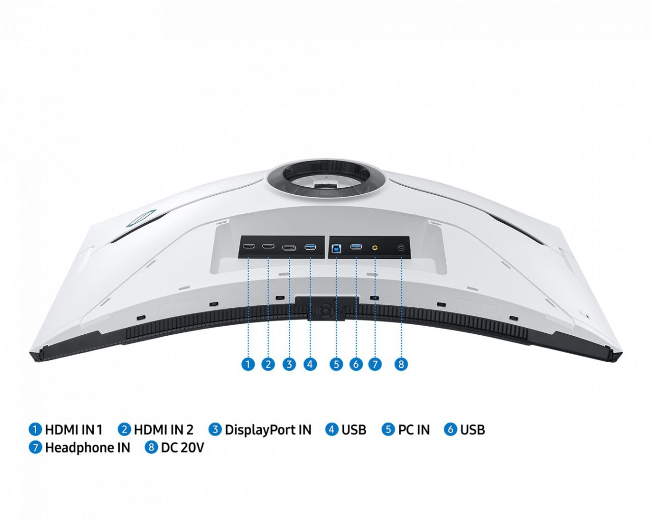 Samsung 32" LS32BG850NPXEN LED Curved