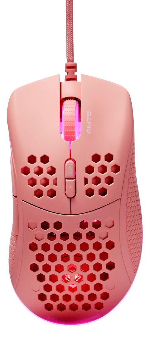 Deltaco GAM-108 PM75 Ultra Light Gaming Mouse Pink Deltaco GAM-108 PM75 Ultra Light Gaming Mouse Pink