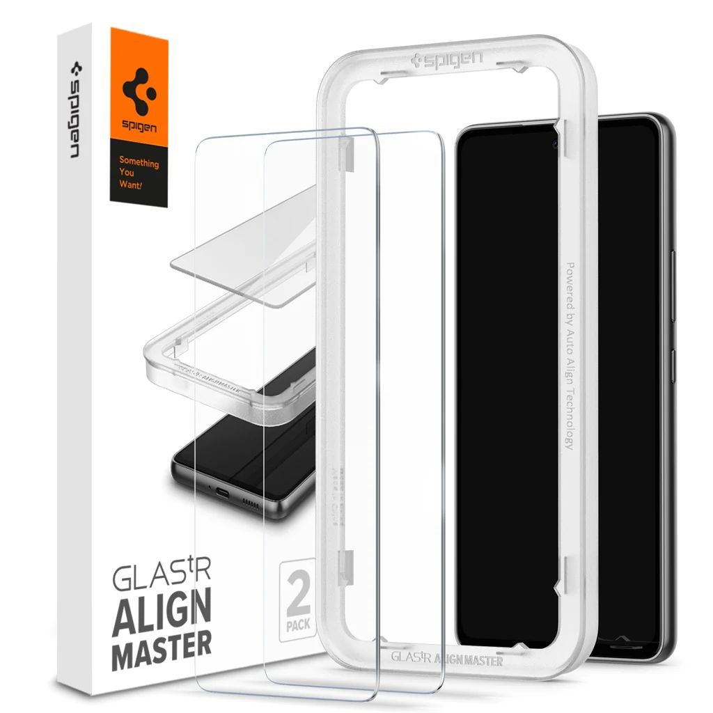 Spigen Glass Align Master Clear 2 Pack - Samsung Galaxy A54 5G Spigen Glass Align Master Clear 2 Pack - Samsung Galaxy A54 5G
