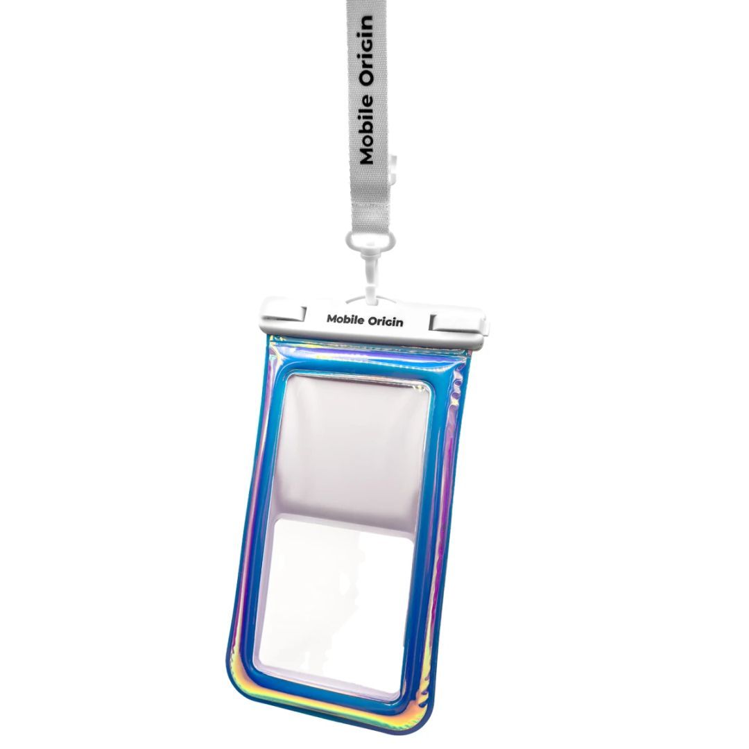 Mobile Origin Waterproof Floating Case 6,8" Glitter/White Mobile Origin Waterproof Floating Case 6,8" Glitter/White