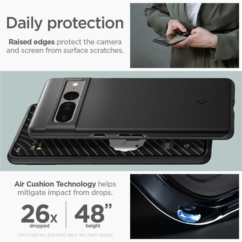 Spigen Thin Fit, black - Google Pixel 7 Pro Spigen Thin Fit, black - Google Pixel 7 Pro