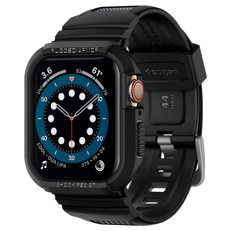 Spigen Rugged Armor Pro, black - Apple Watch 8/7 (45mm)/SE 2022/6/SE/5/4 (44mm) Spigen Rugged Armor Pro, black - Apple Watch 8/7 (45mm)/SE 2022/6/SE/5/4 (44mm)