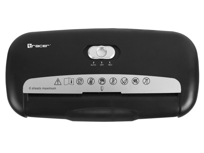 Tracer Razor 2 Iratmegsemmisítő Black Tracer Razor 2 Iratmegsemmisítő Black