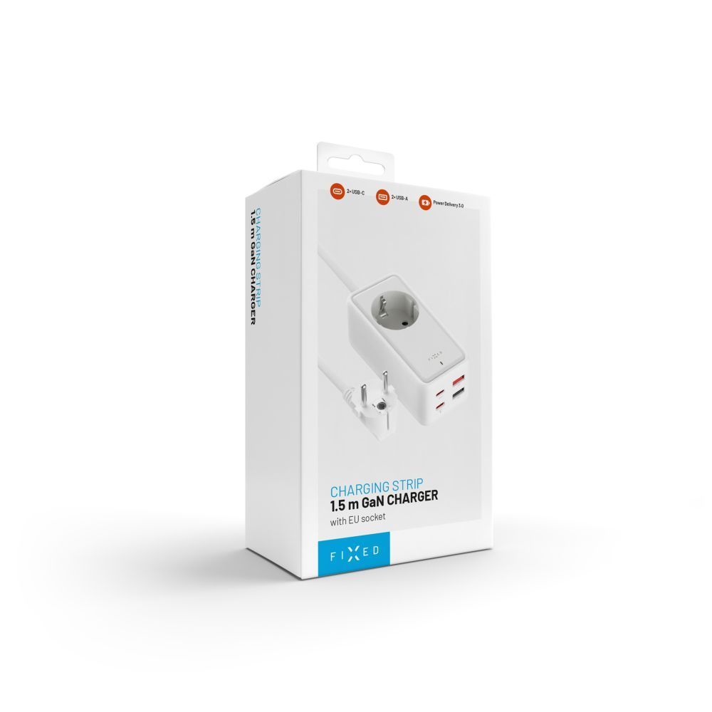 FIXED Hálózati elosztó 1DIN 1,5m White FIXED Hálózati elosztó 1DIN 1,5m White