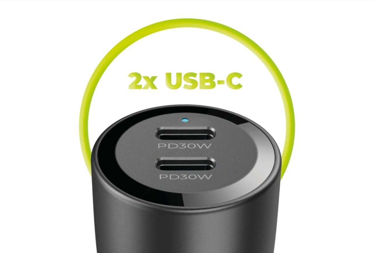 Mobile Origin Car Charger 60W 2 USB-C CA11 Black Mobile Origin Car Charger 60W 2 USB-C CA11 Black