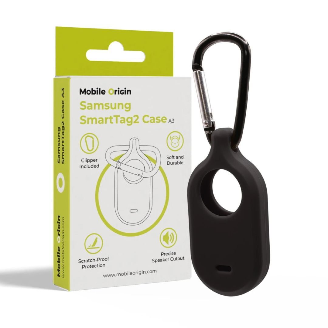 Mobile Origin Samsung SmartTag2 Case Black Mobile Origin Samsung SmartTag2 Case Black