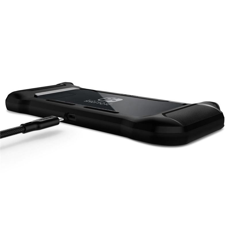 Spigen Rugged Armor Nintendo Switch Black Spigen Rugged Armor Nintendo Switch Black