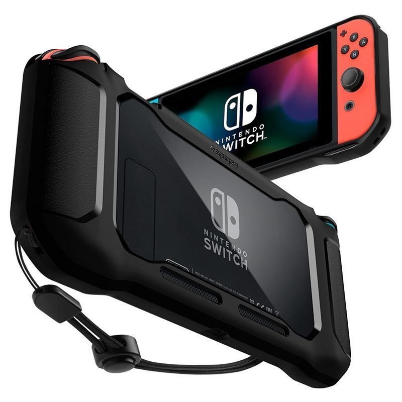 Spigen Rugged Armor Nintendo Switch Black Spigen Rugged Armor Nintendo Switch Black