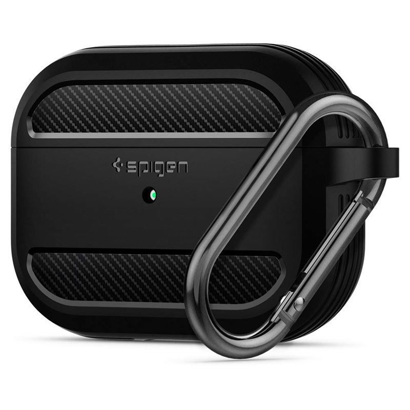 Spigen Rugged Armor, black - AirPods Pro Spigen Rugged Armor, black - AirPods Pro