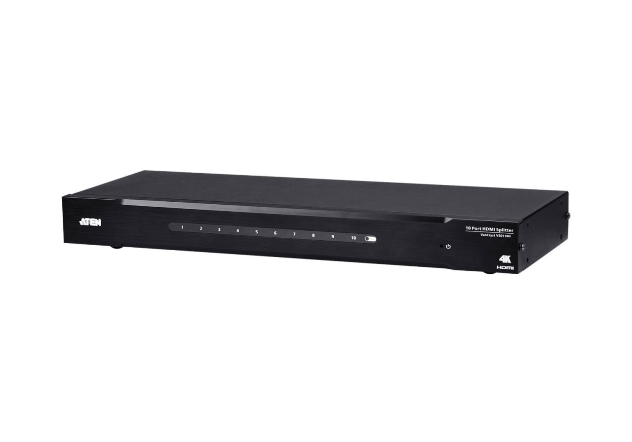 ATEN VS0110HA 10-Port 4K HDMI Splitter ATEN VS0110HA 10-Port 4K HDMI Splitter