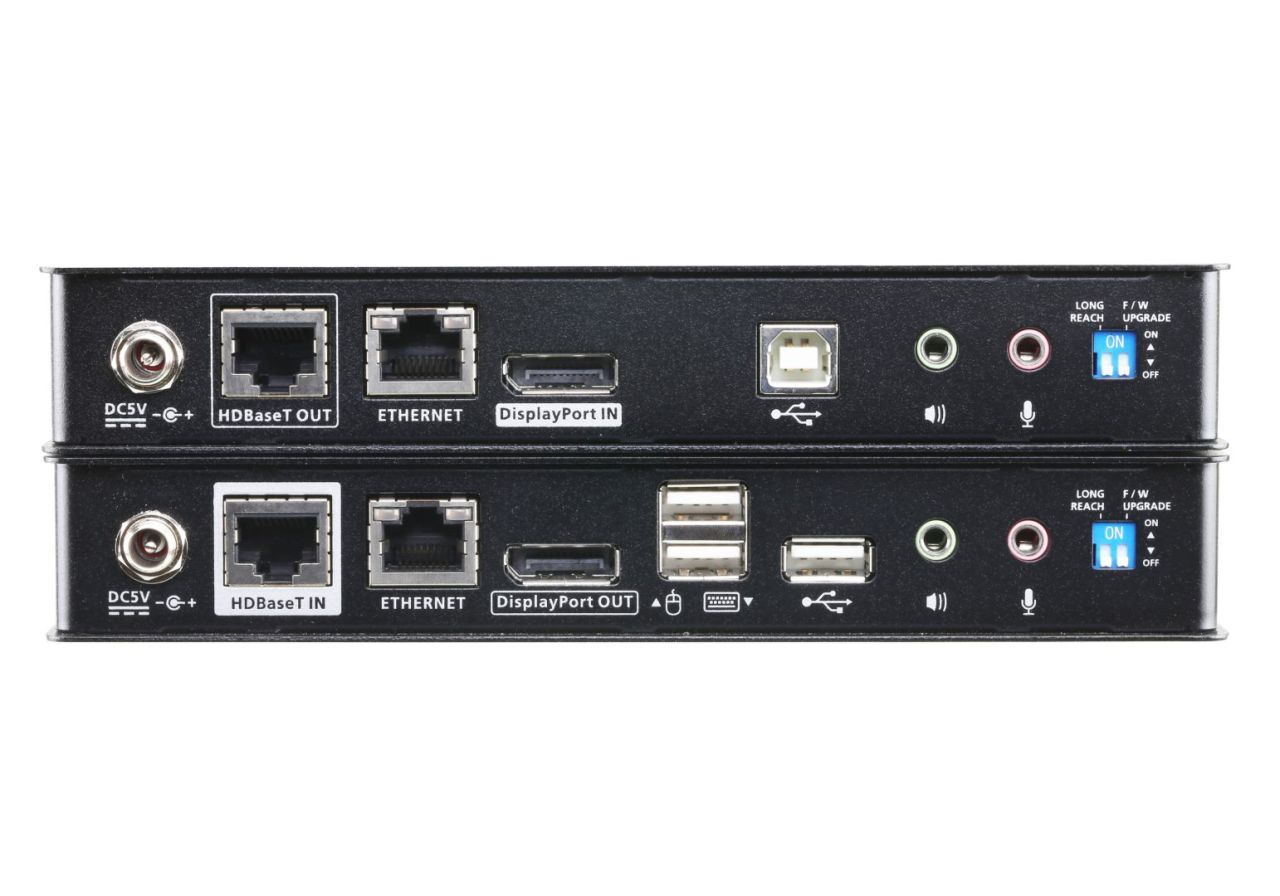 ATEN CE920 USB DisplayPort HDBaseT 2.0 KVM Extender (4K@100 m) ATEN CE920 USB DisplayPort HDBaseT 2.0 KVM Extender (4K@100 m)