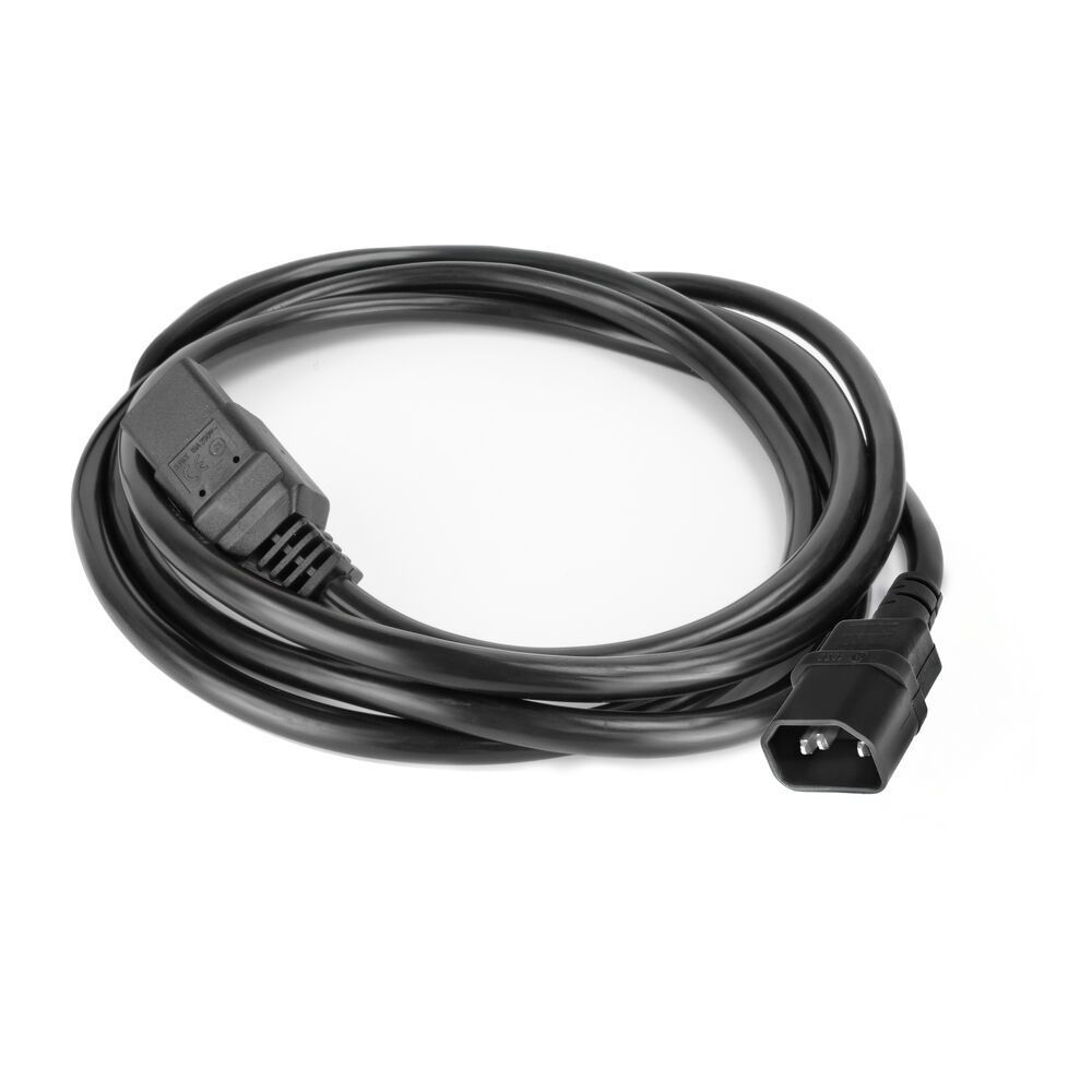 ACT Powercord C14 male- C21 famale 1,5m Black ACT Powercord C14 male- C21 famale 1,5m Black
