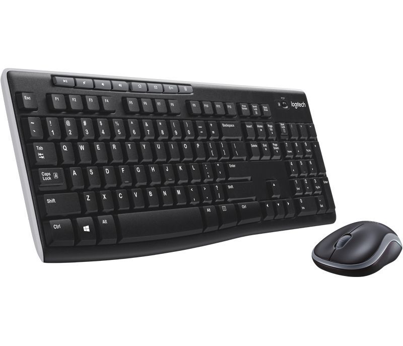Logitech MK270 Wireless Billentyűzet + Egér Black UK Logitech MK270 Wireless Billentyűzet + Egér Black UK