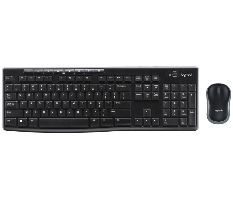 Logitech MK270 Wireless Billentyűzet + Egér Black UK Logitech MK270 Wireless Billentyűzet + Egér Black UK