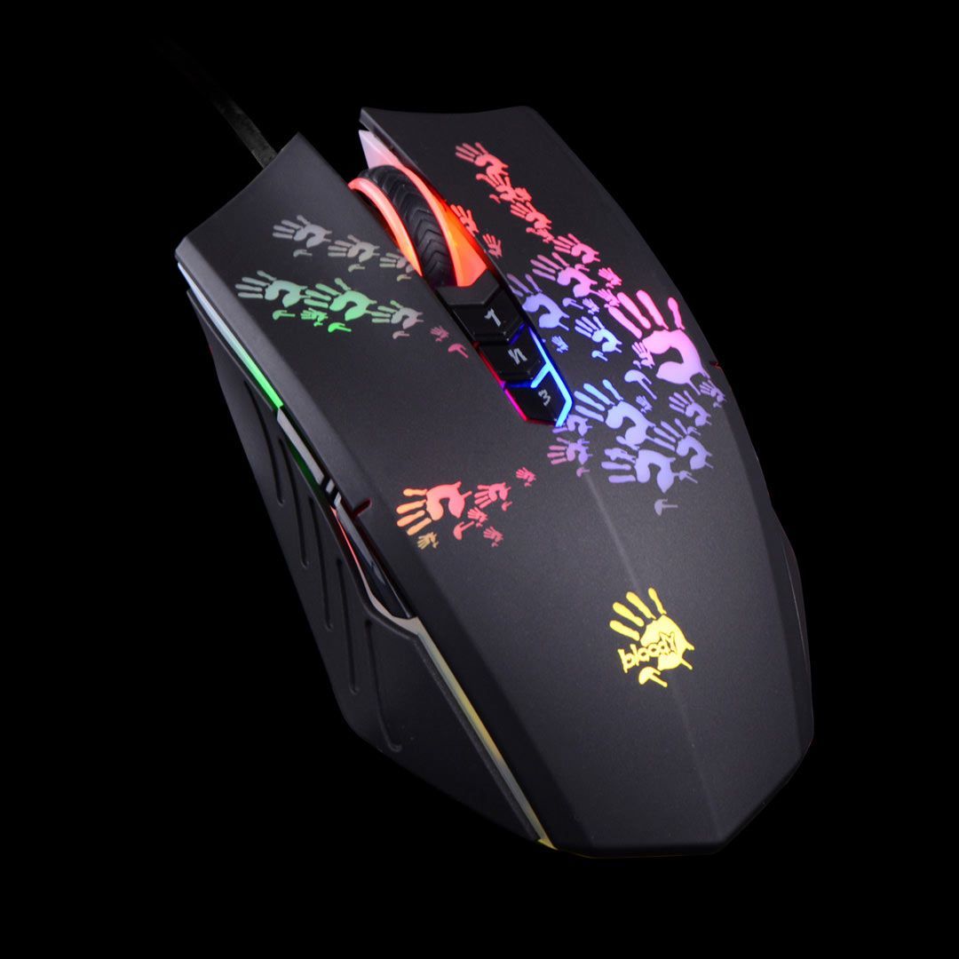 A4-Tech Bloody A60 Light Strike RGB Gaming Mouse Black A4-Tech Bloody A60 Light Strike RGB Gaming Mouse Black