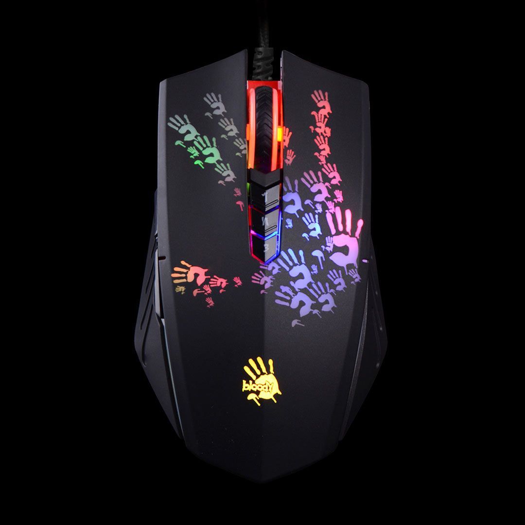 A4-Tech Bloody A60 Light Strike RGB Gaming Mouse Black A4-Tech Bloody A60 Light Strike RGB Gaming Mouse Black
