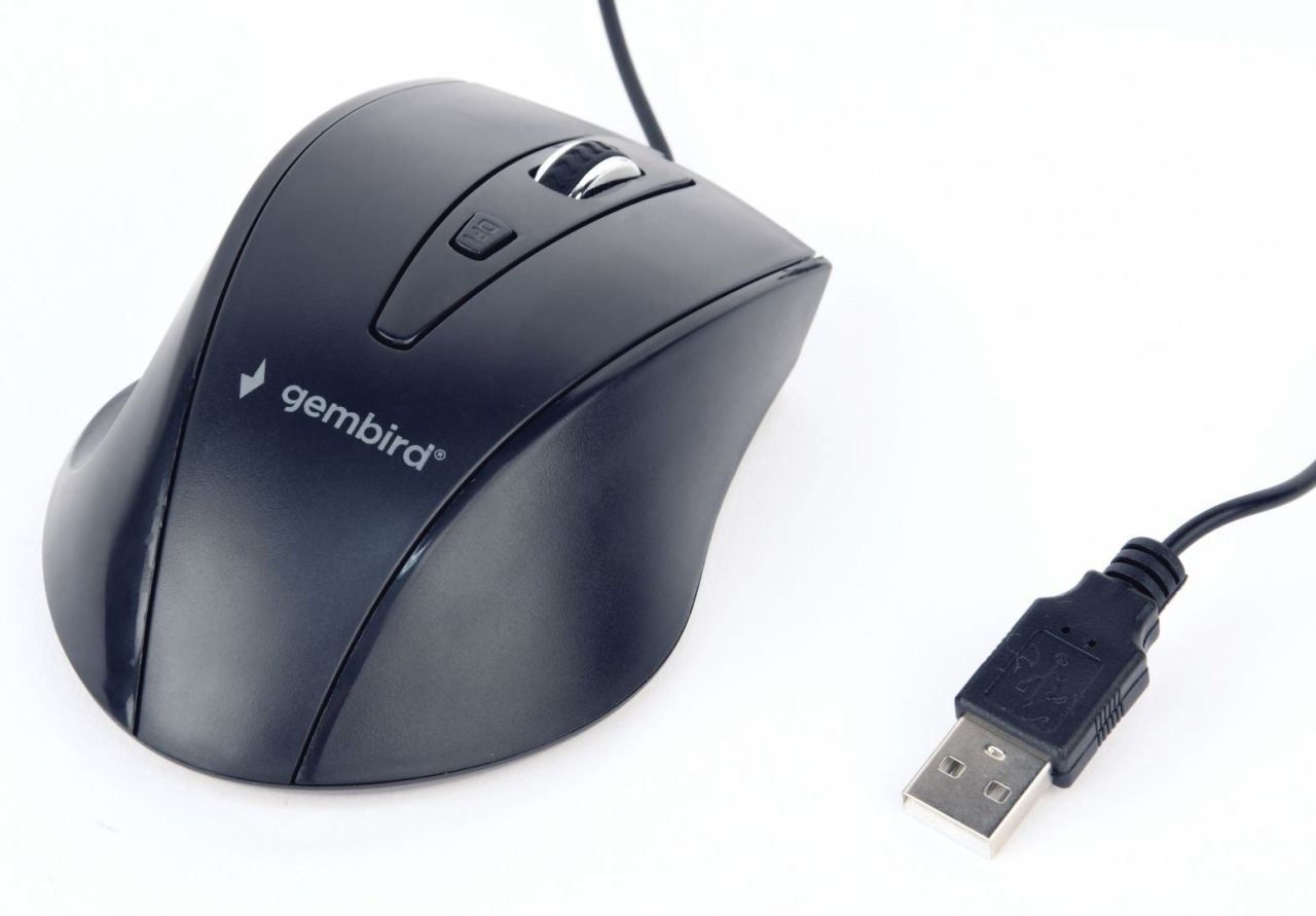 Gembird MUS-4B-02 optical mouse Black Gembird MUS-4B-02 optical mouse Black