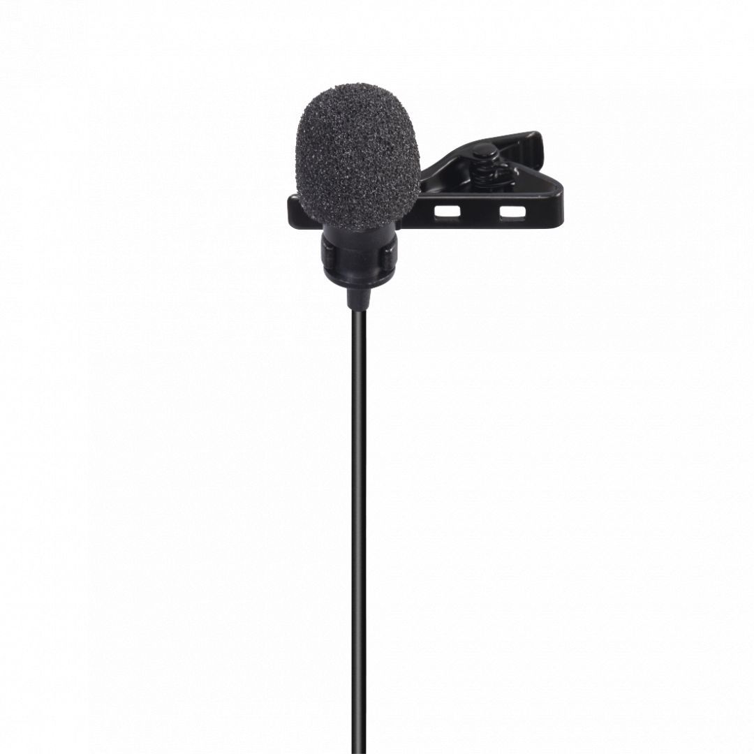 Hama Smart Lavalier Microphone Black Hama Smart Lavalier Microphone Black