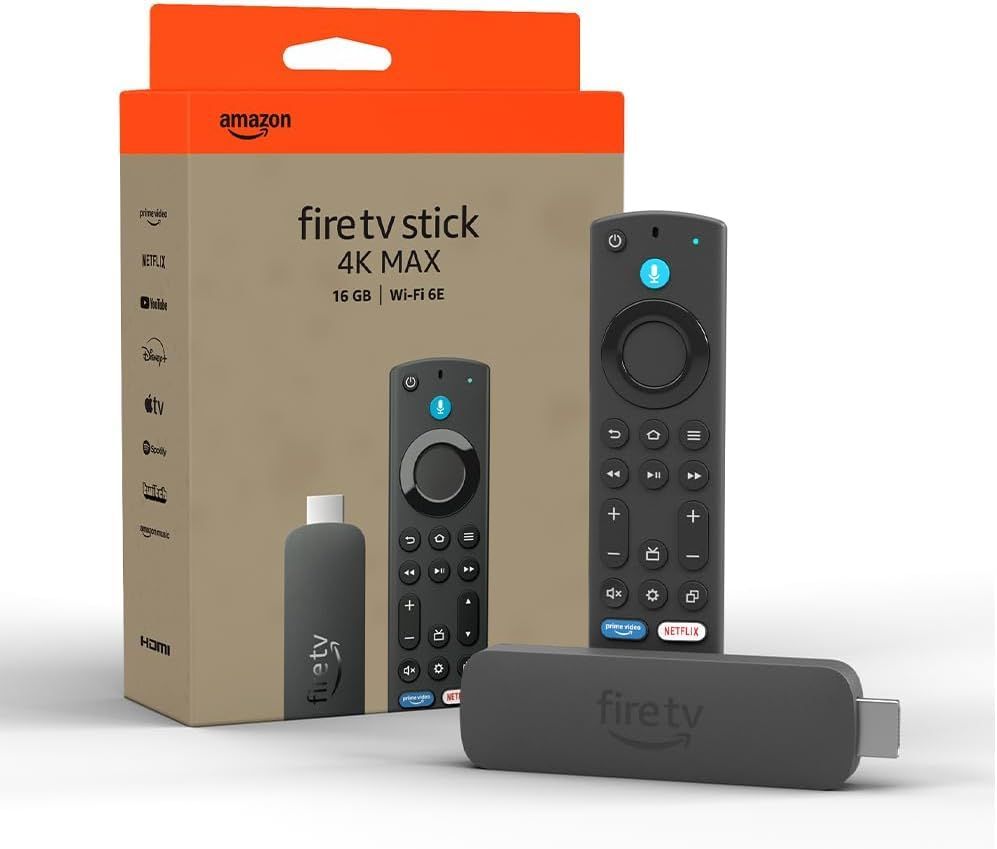 Amazon FireTV Stick 4K Smart TV dongle Black Amazon FireTV Stick 4K Smart TV dongle Black