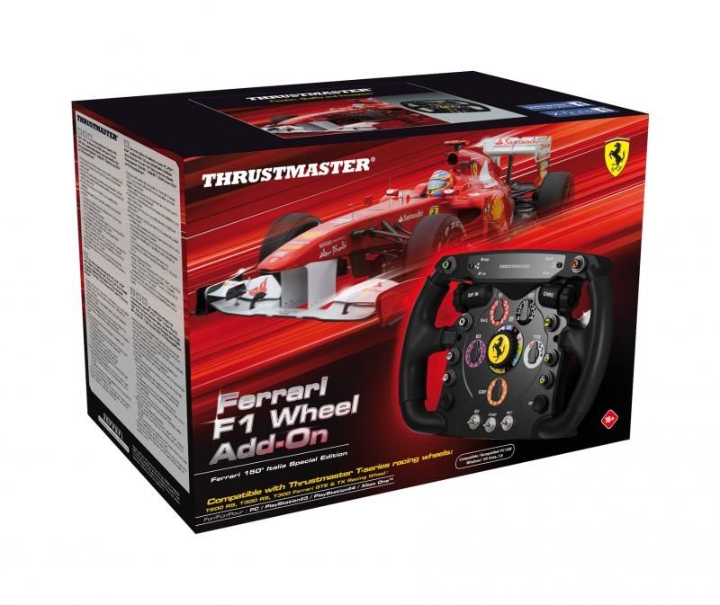 Thrustmaster Ferrari F1 Kiegészítő Kormány Black (Önállóan nem használható!) Thrustmaster Ferrari F1 Kiegészítő Kormány Black (Önállóan nem használható!)