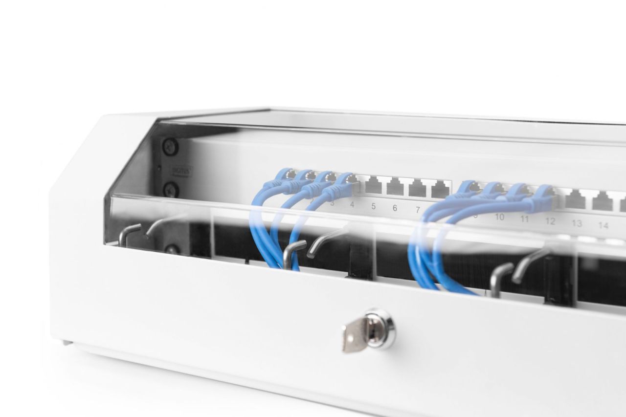 Digitus DN-19 04U-PB Falra szerelhető Rackszekrény Grey Digitus DN-19 04U-PB Falra szerelhető Rackszekrény Grey