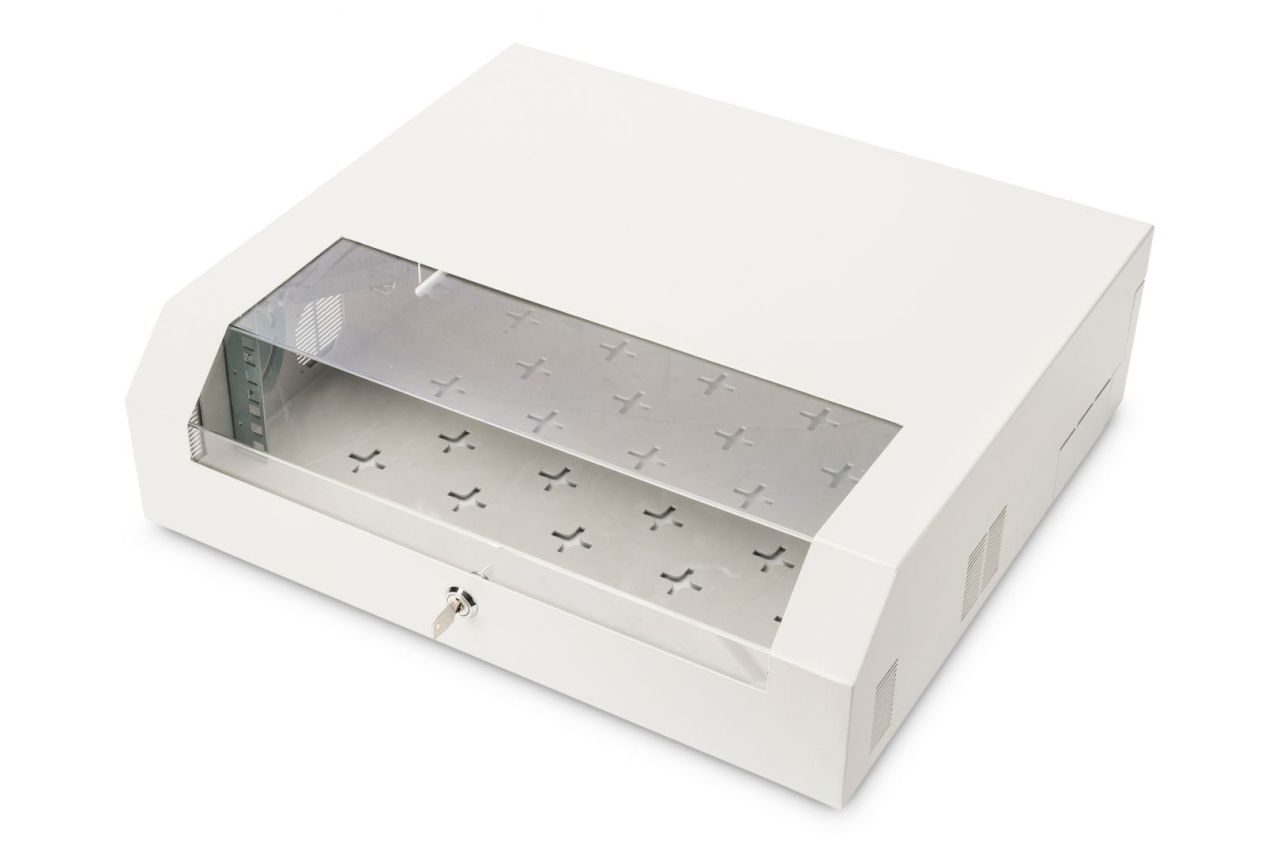 Digitus DN-19 04U-PB Falra szerelhető Rackszekrény Grey Digitus DN-19 04U-PB Falra szerelhető Rackszekrény Grey